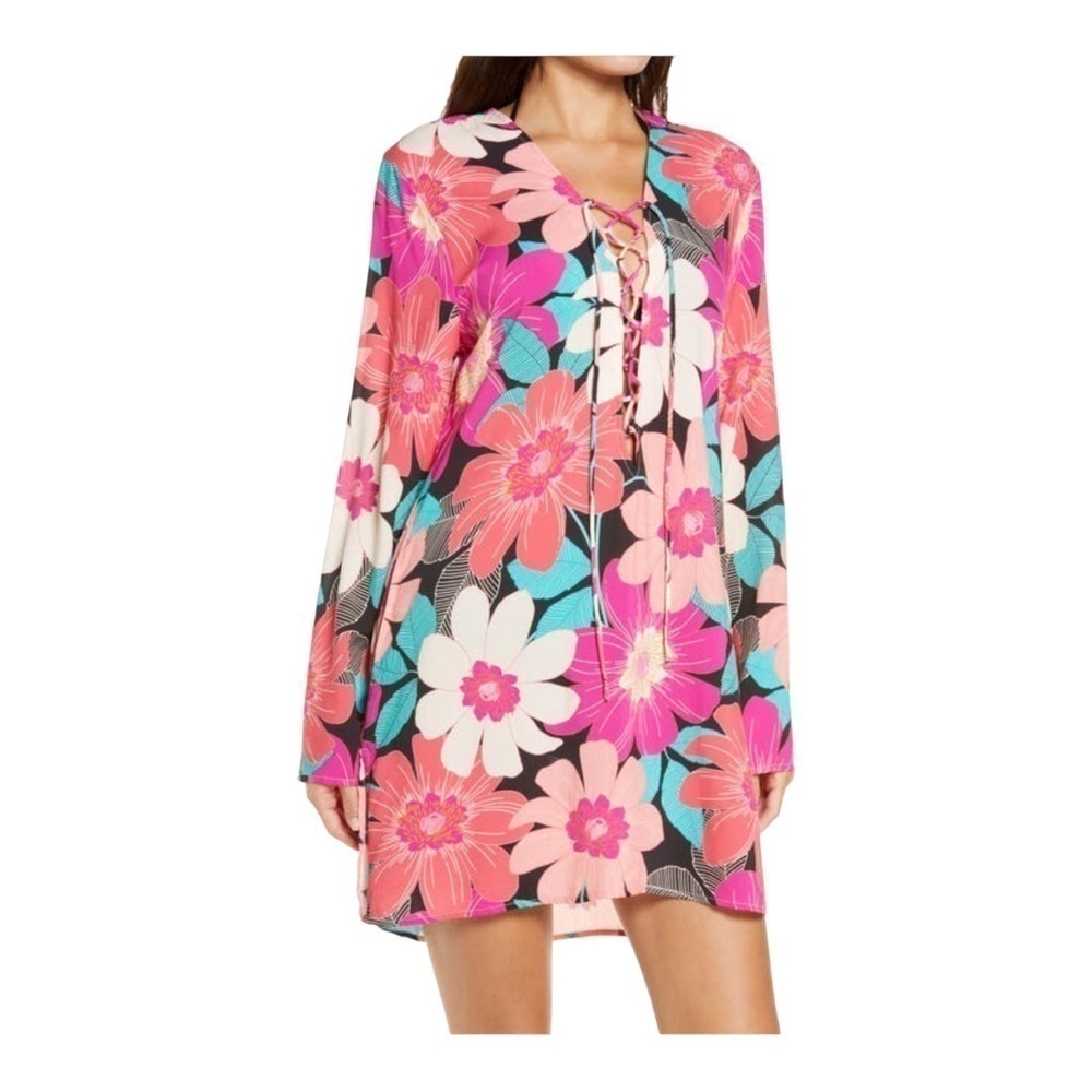 La Blanca Bloom Cover-Up Tunic NWT